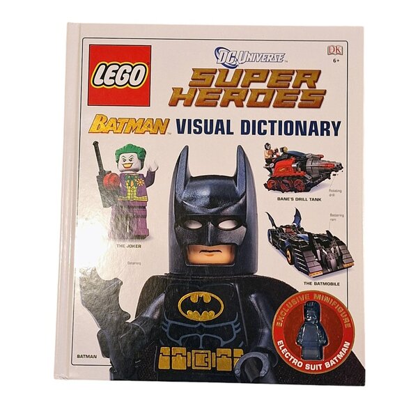 LEGO Batman: Visual Dictionary (LEGO DC Universe Super Heroes) Hardcover Book - Picture 1 of 3